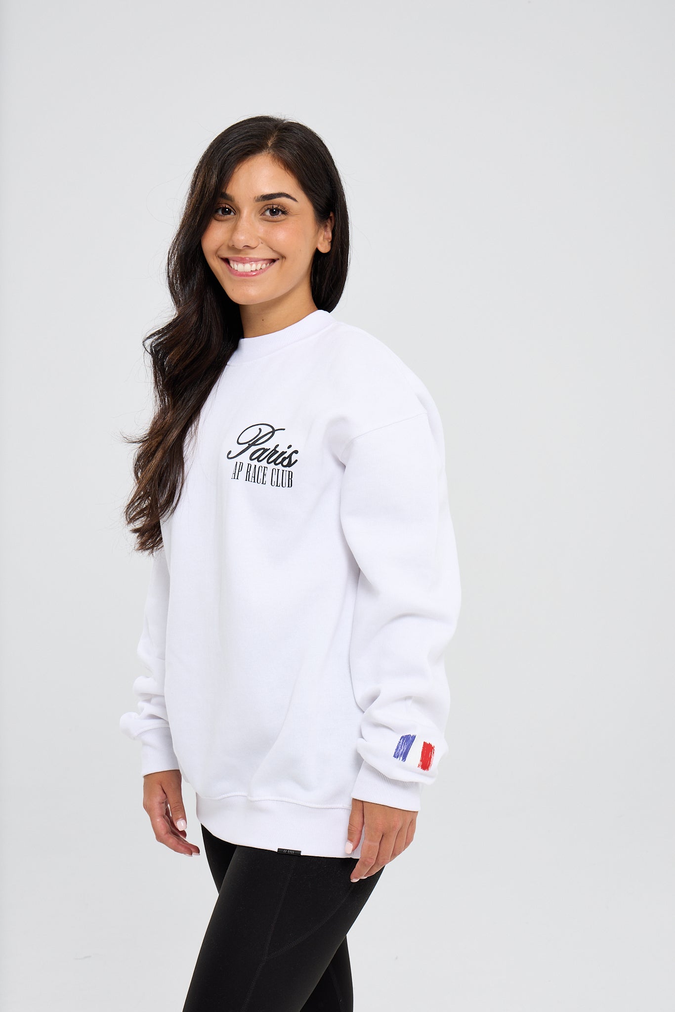 Paris 24 Sweatshirt White