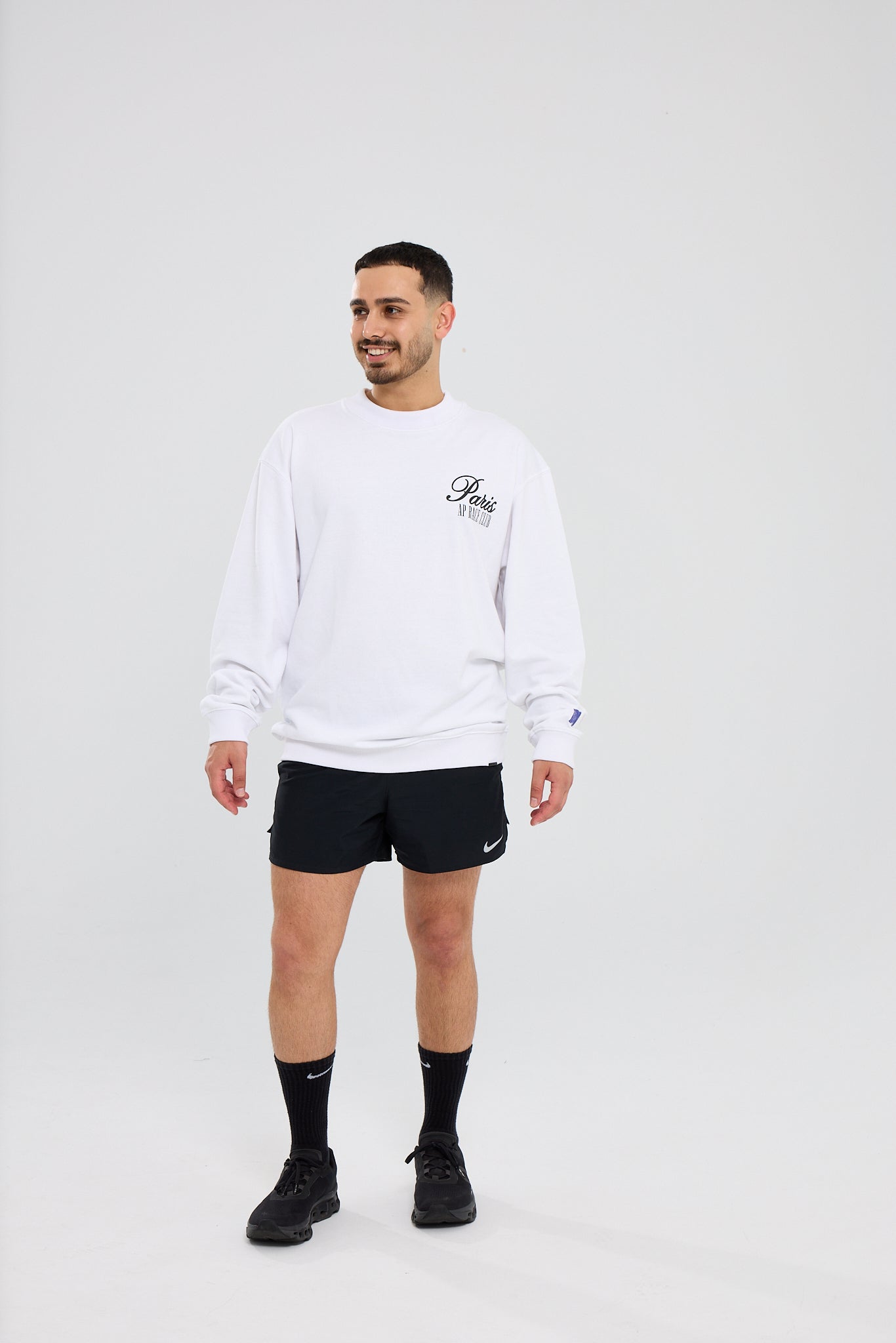 Paris 24 Sweatshirt White