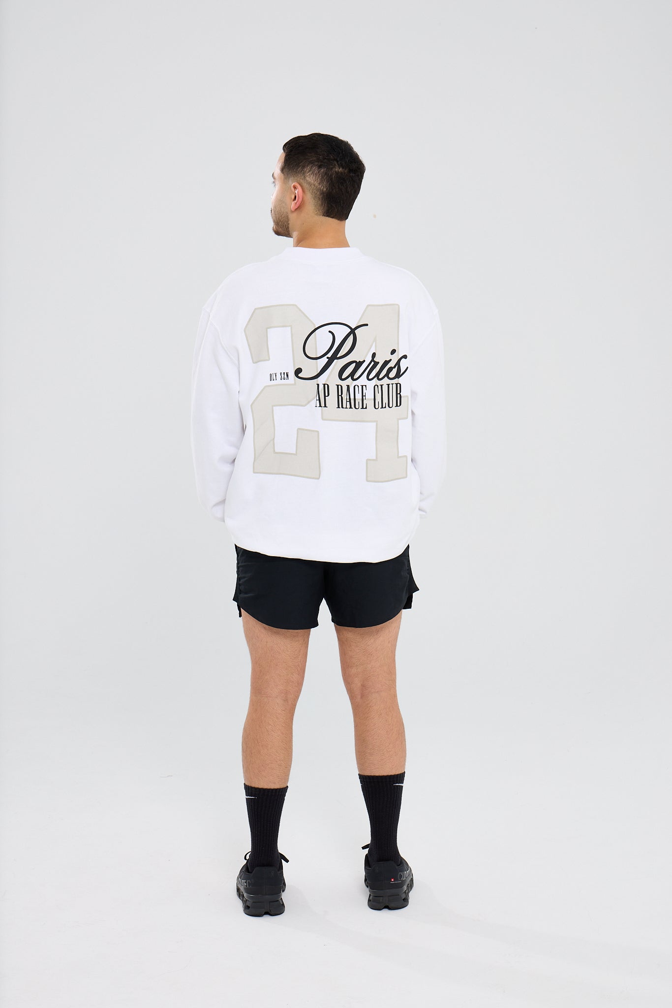 Paris 24 Sweatshirt White