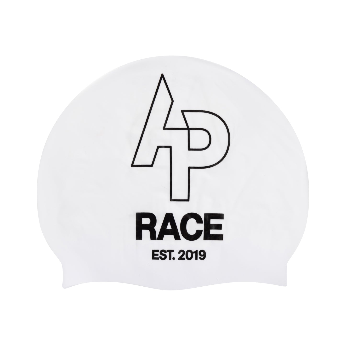 Logo Swim Cap White