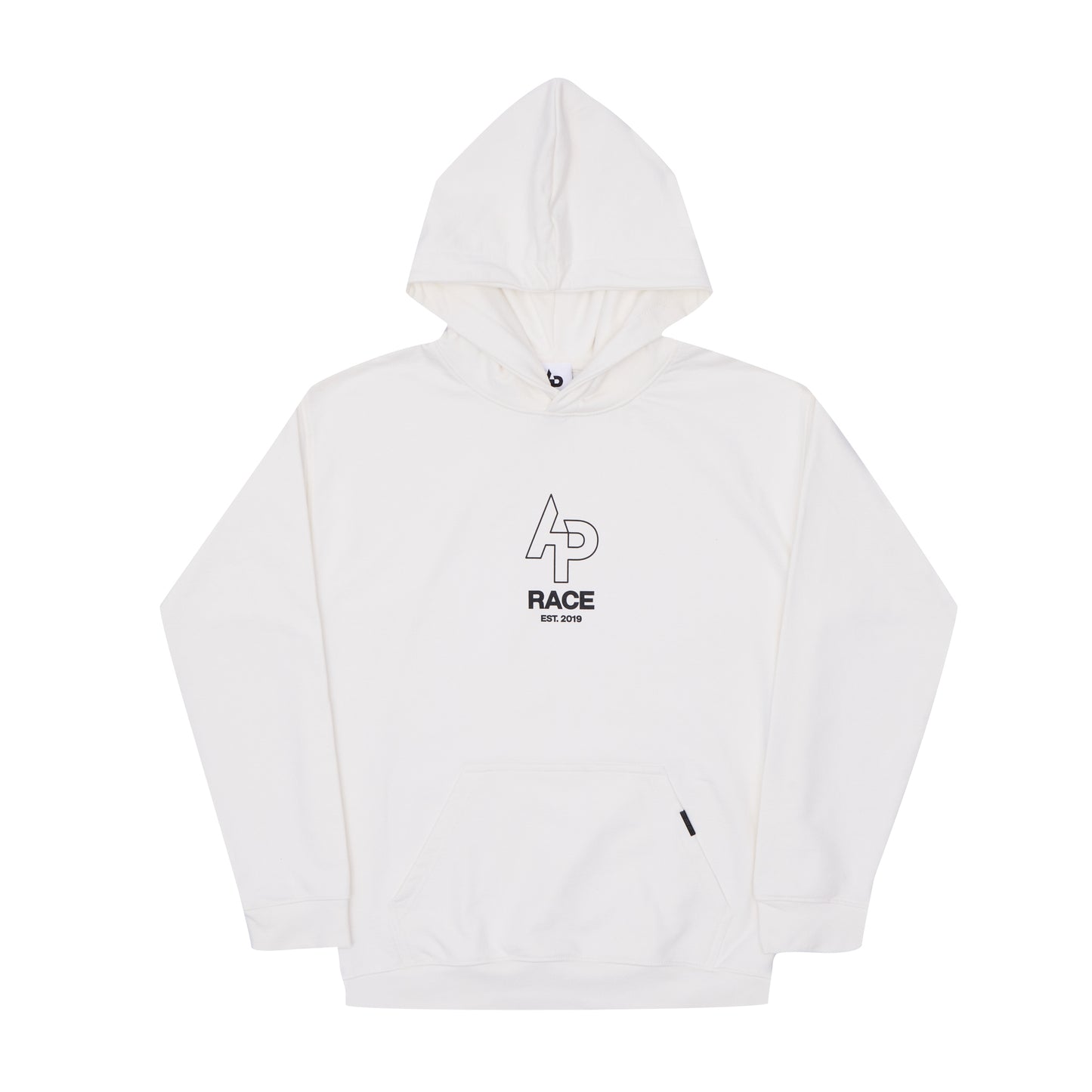 Logo Hoodie White