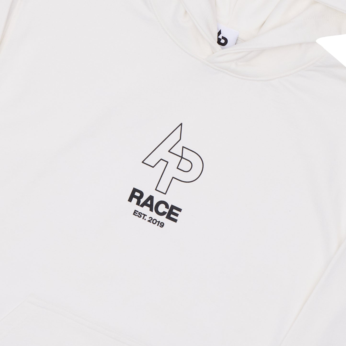 Logo Hoodie White