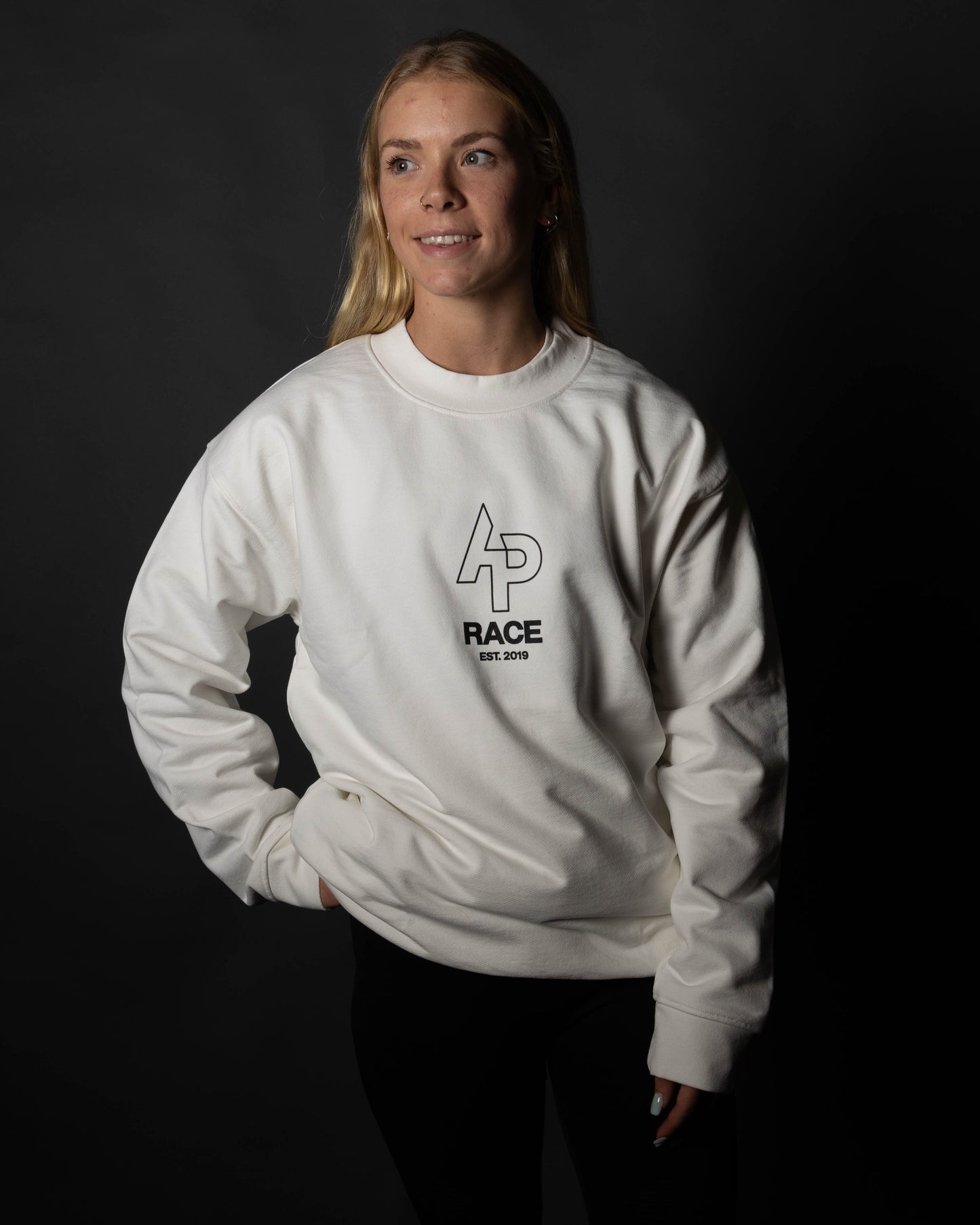 Logo Sweatshirt White
