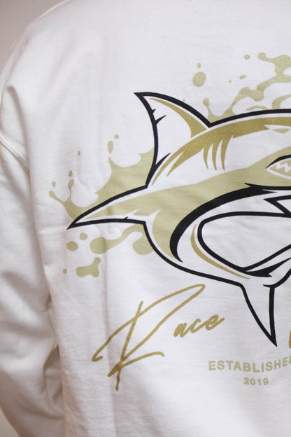 Shark Sweatshirt White