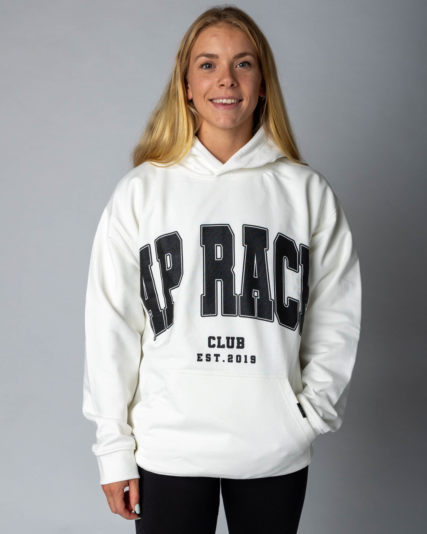Varsity Hoodie White