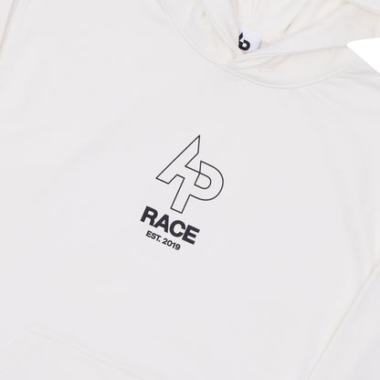 Logo Hoodie White