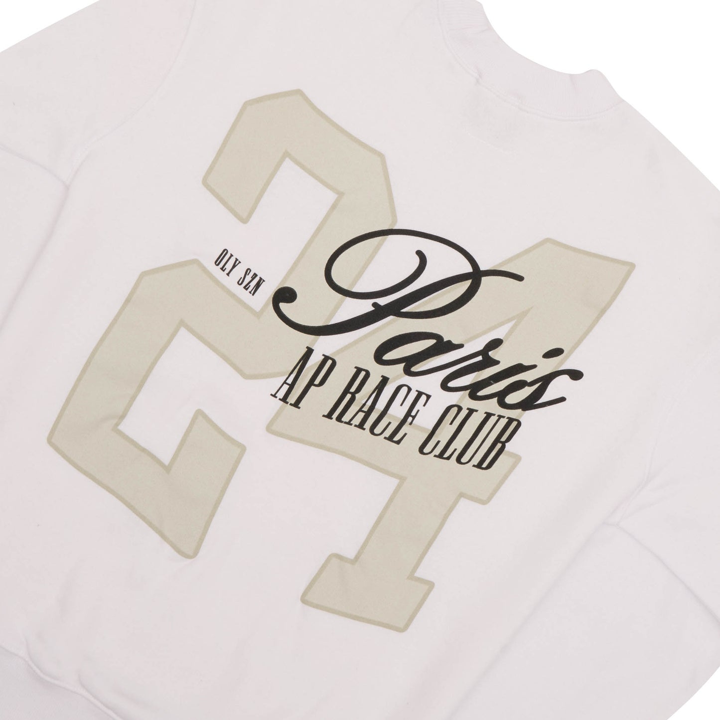 Paris 24 Sweatshirt White