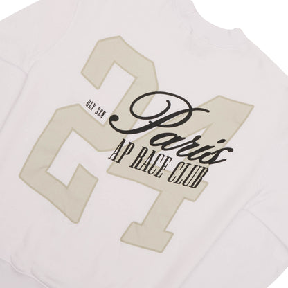 Paris 24 Sweatshirt White