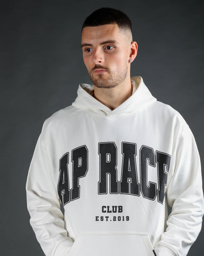 Varsity Hoodie White