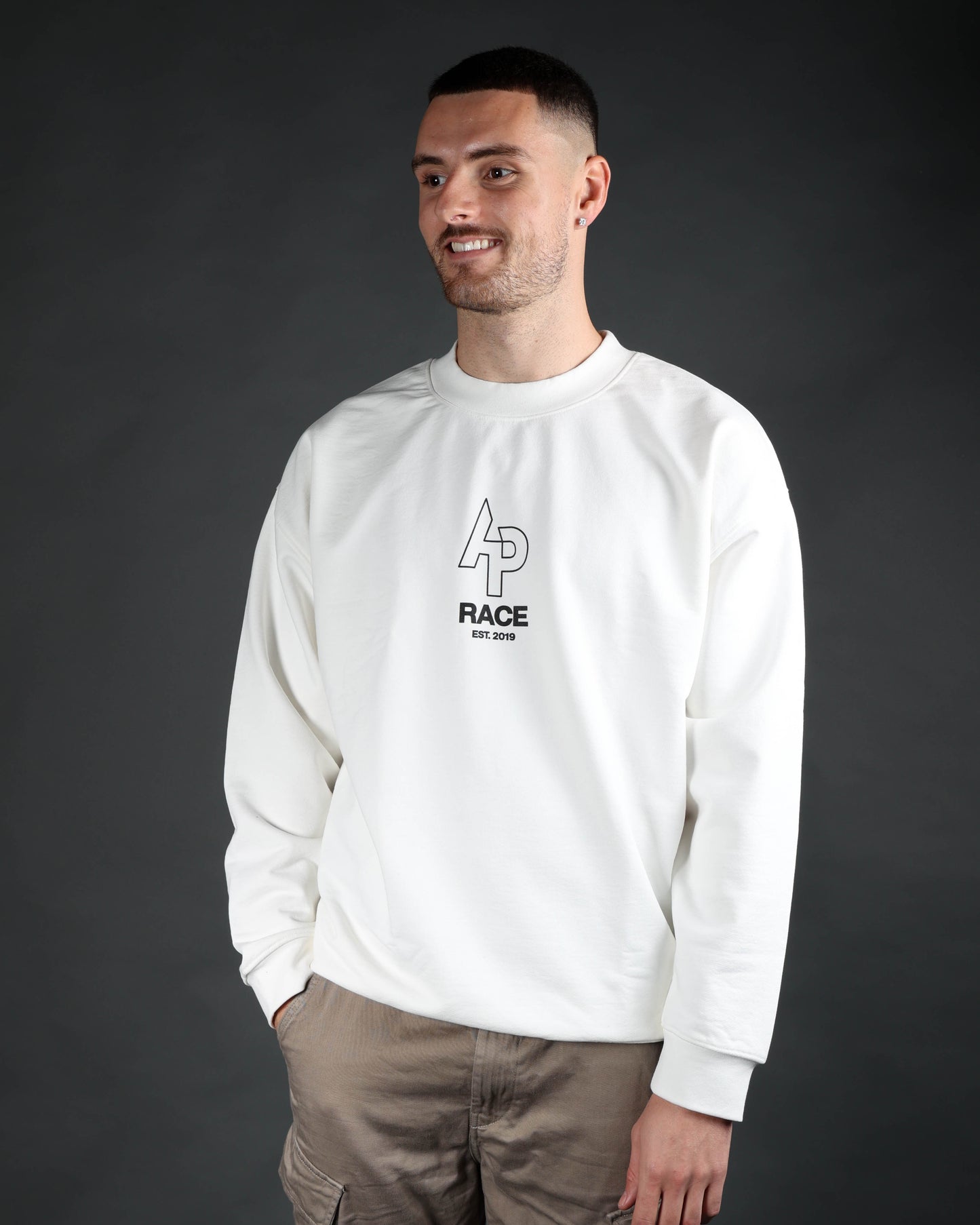 Logo Sweatshirt White