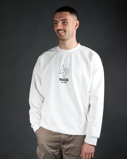 Logo Sweatshirt White