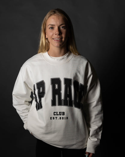 Varsity Sweatshirt White