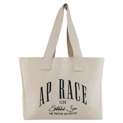 Script Tote Bag Natural
